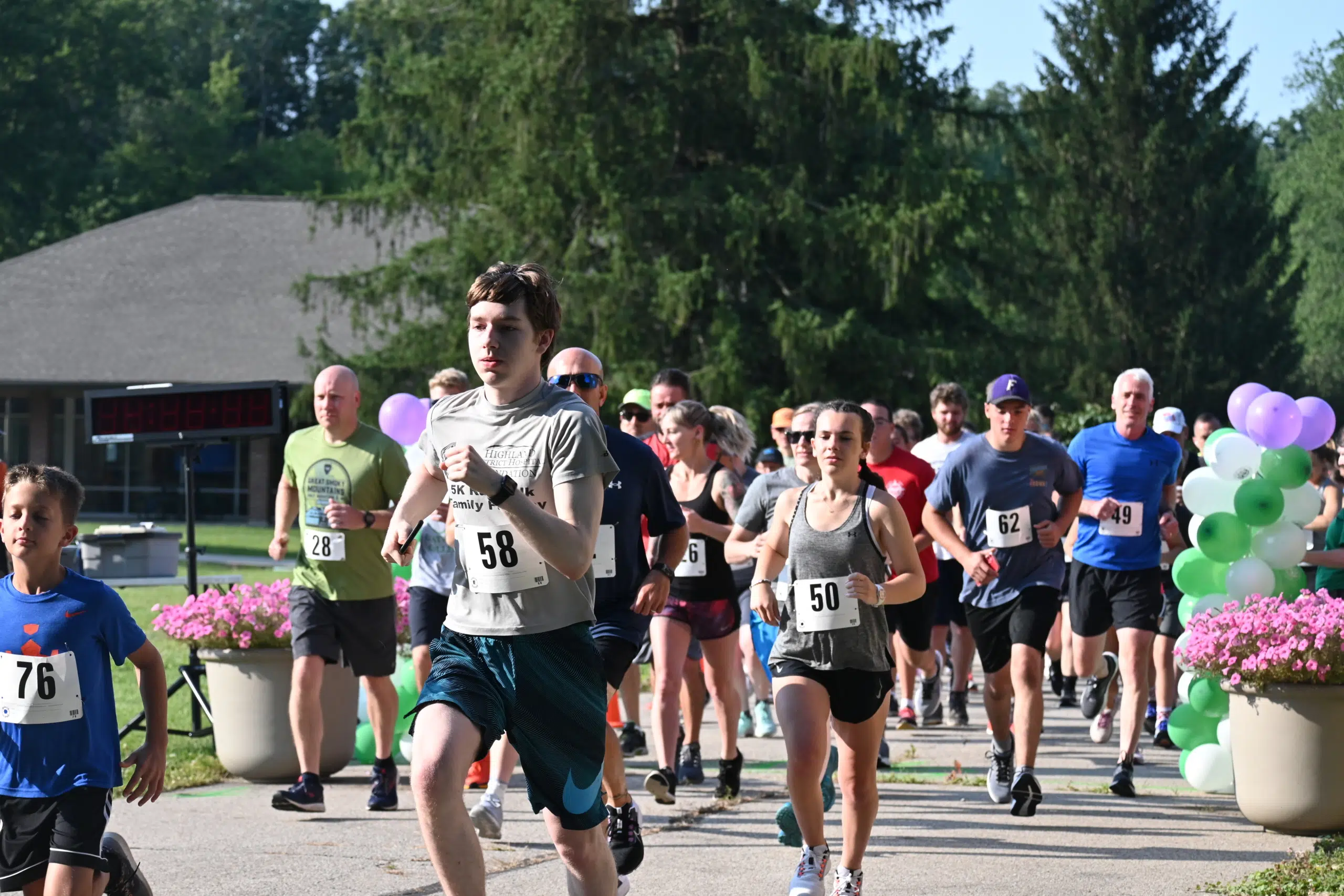 The Nun Run starting line 2023