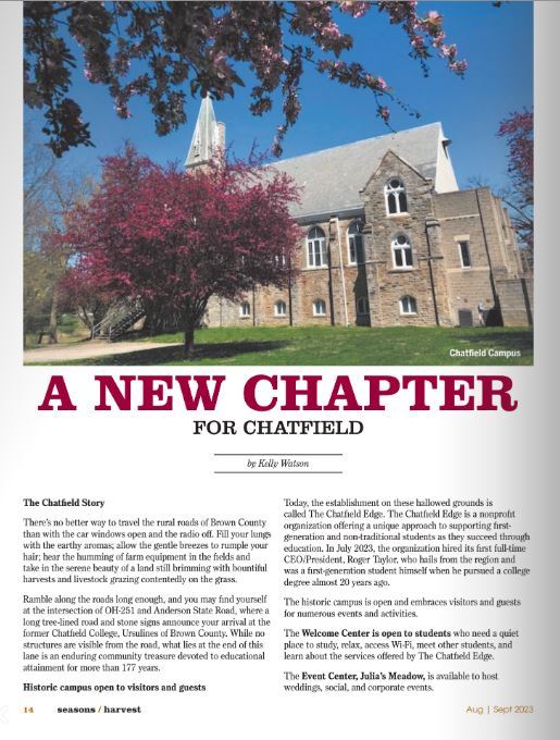 News - New Chapter